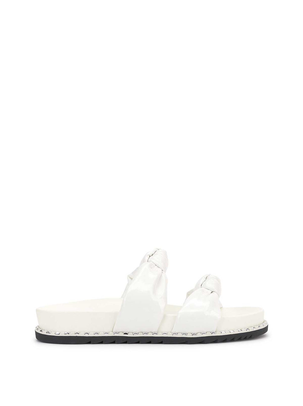Women Caralyna Flat Sandal - White | Jessica Simpson
