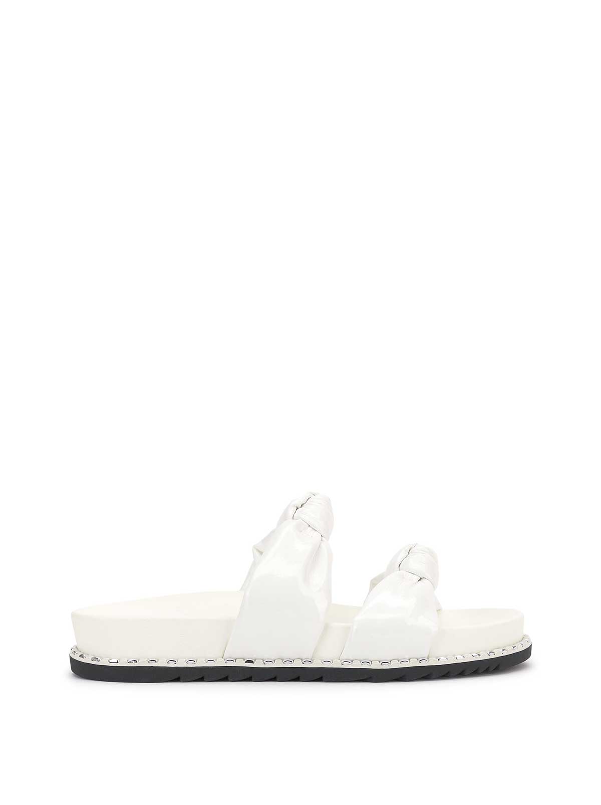 Women Caralyna Flat Sandal - White | Jessica Simpson