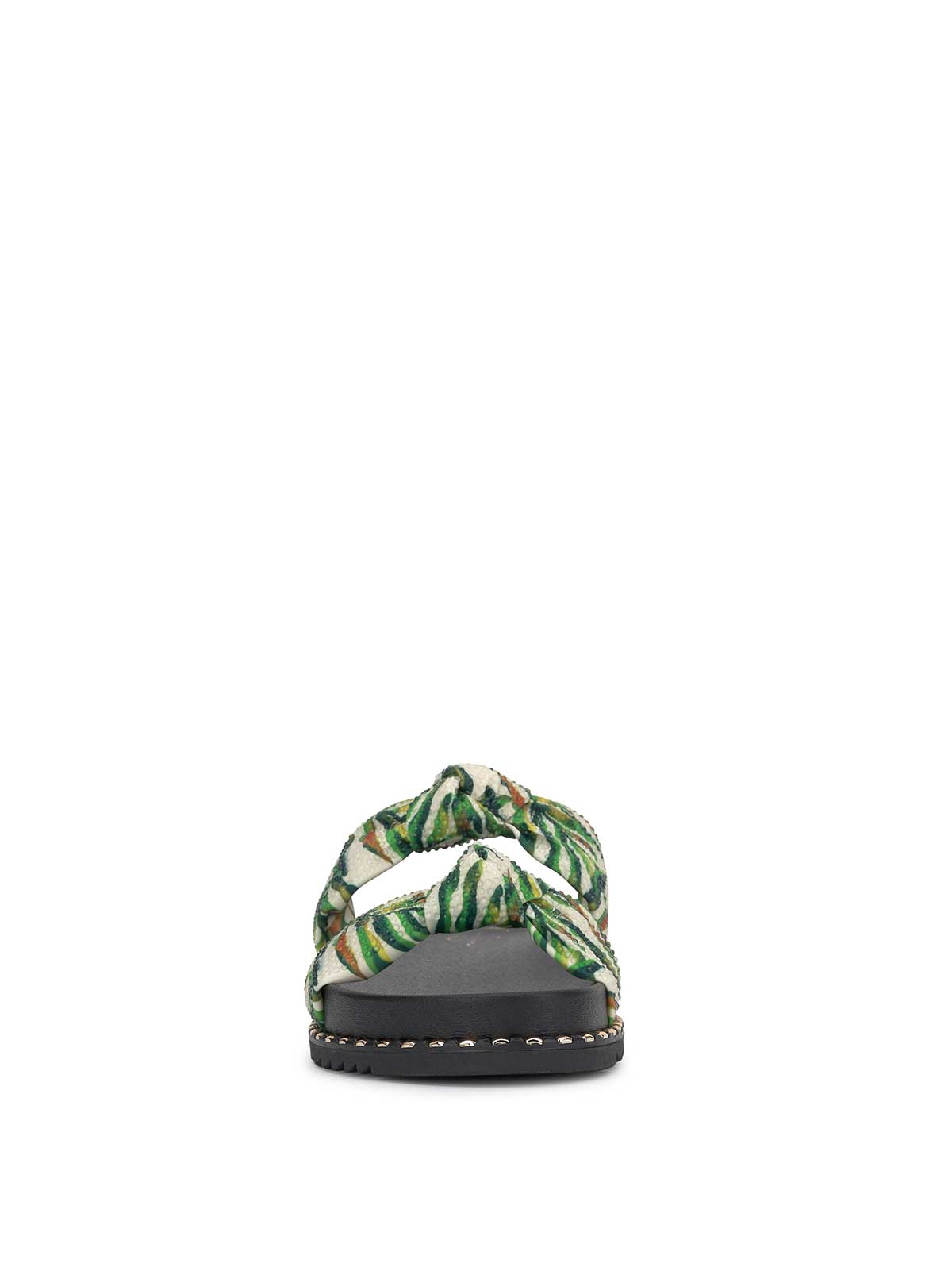 Women Caralyna Flat Sandal - Green Multi | Jessica Simpson