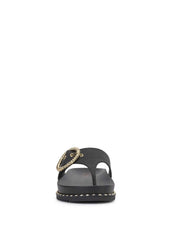 Women Cymmeri Flat Sandal - Black | Jessica Simpson