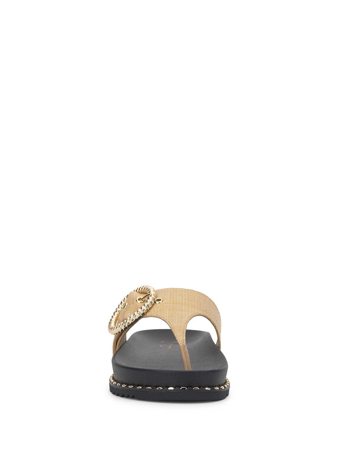 Women Cymmeri Flat Sandal - Natural Raffia | Jessica Simpson