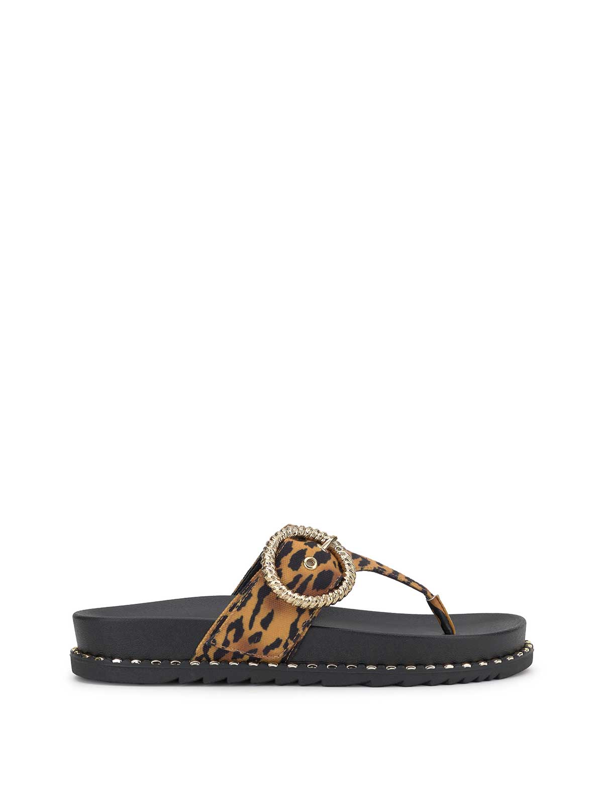 Women Cymmeri Flat Sandal - Tiger Print | Jessica Simpson