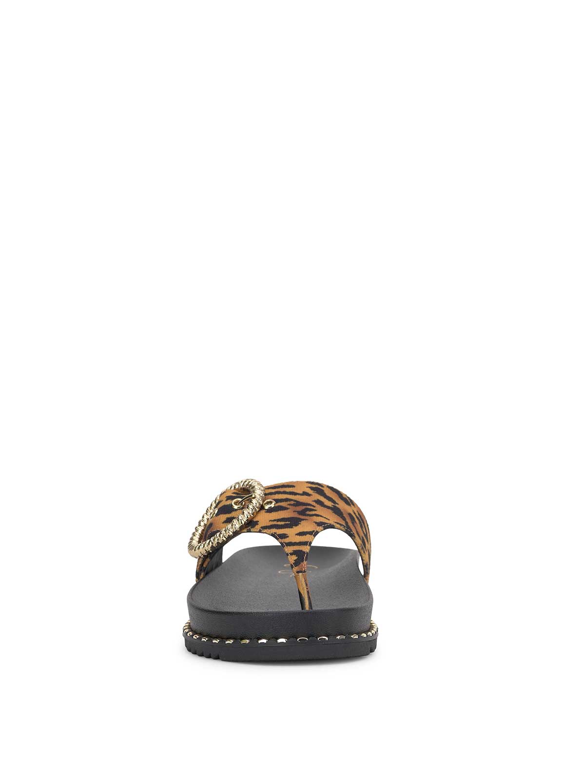 Women Cymmeri Flat Sandal - Tiger Print | Jessica Simpson