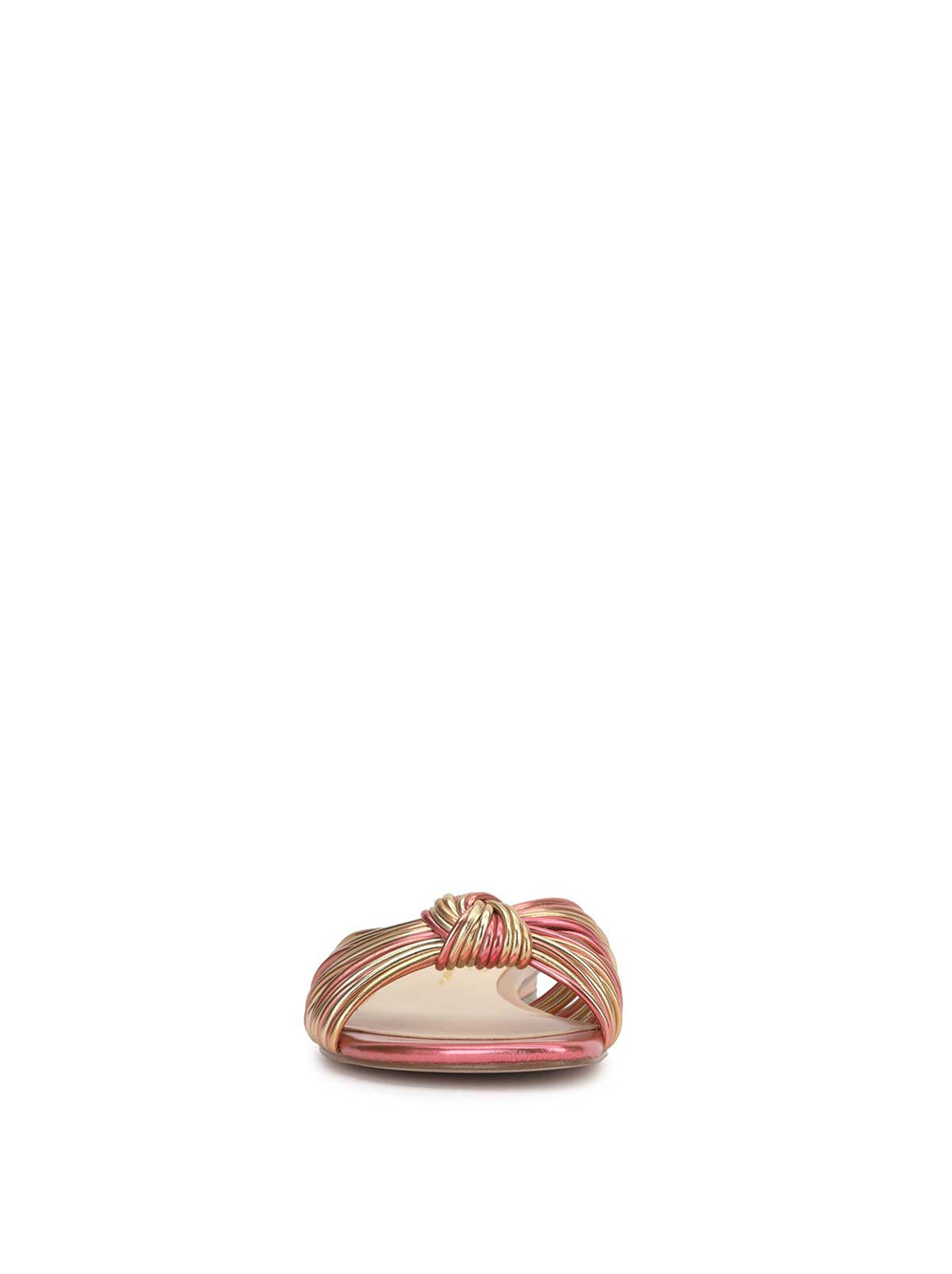 Women Dydra Flat Sandal - Soft Pink & Gold | Jessica Simpson