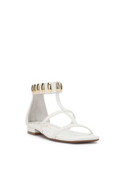 Women Elusta Flat Sandal - Bright White | Jessica Simpson