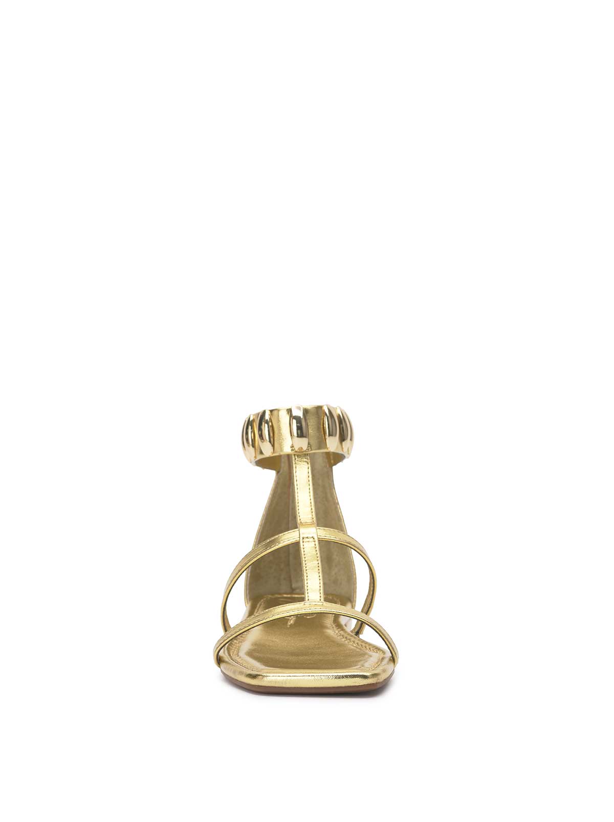 Women Elusta Flat Sandal - Gold | Jessica Simpson