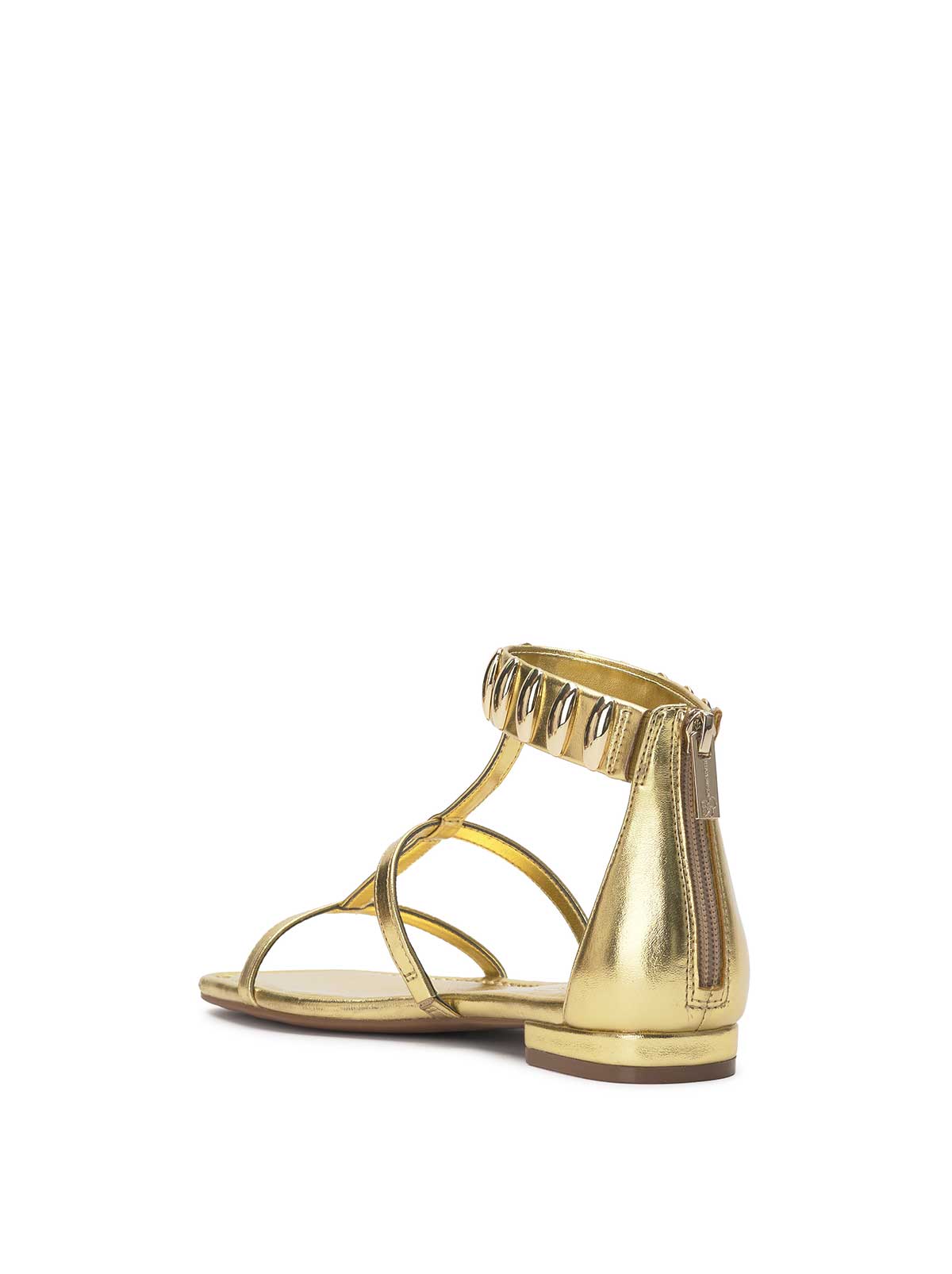 Women Elusta Flat Sandal - Gold | Jessica Simpson