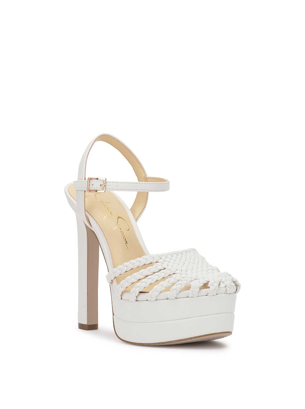 Women Inaia Platform Sandal - Bright White | Jessica Simpson