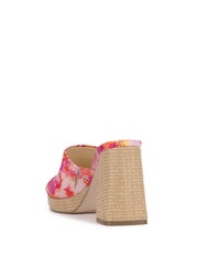 Women Kameena Mule Platform - Pink Floral | Jessica Simpson