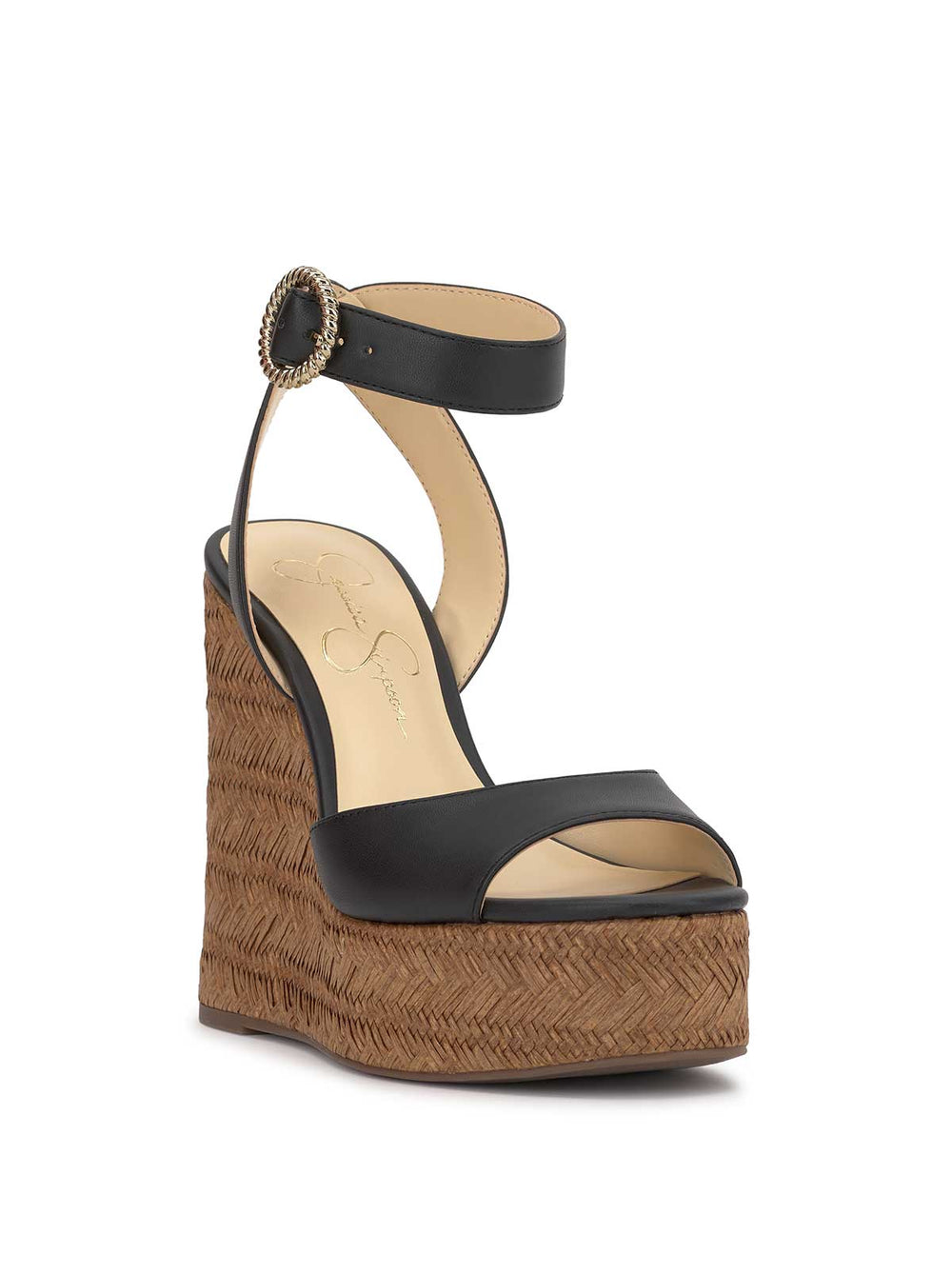 Women Kamindi Espadrille Wedge - Black | Jessica Simpson