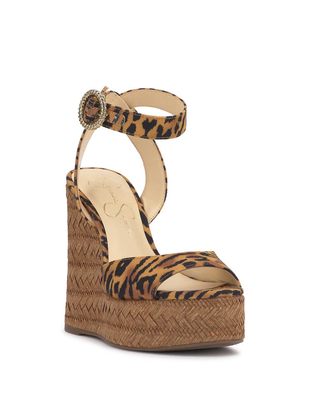 Women Kamindi Espadrille Wedge - Tiger Print | Jessica Simpson
