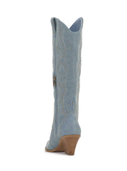Women Zaikes Western Boot - Denim | Jessica Simpson