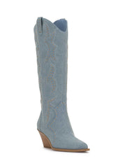 Women Zaikes Western Boot - Denim | Jessica Simpson