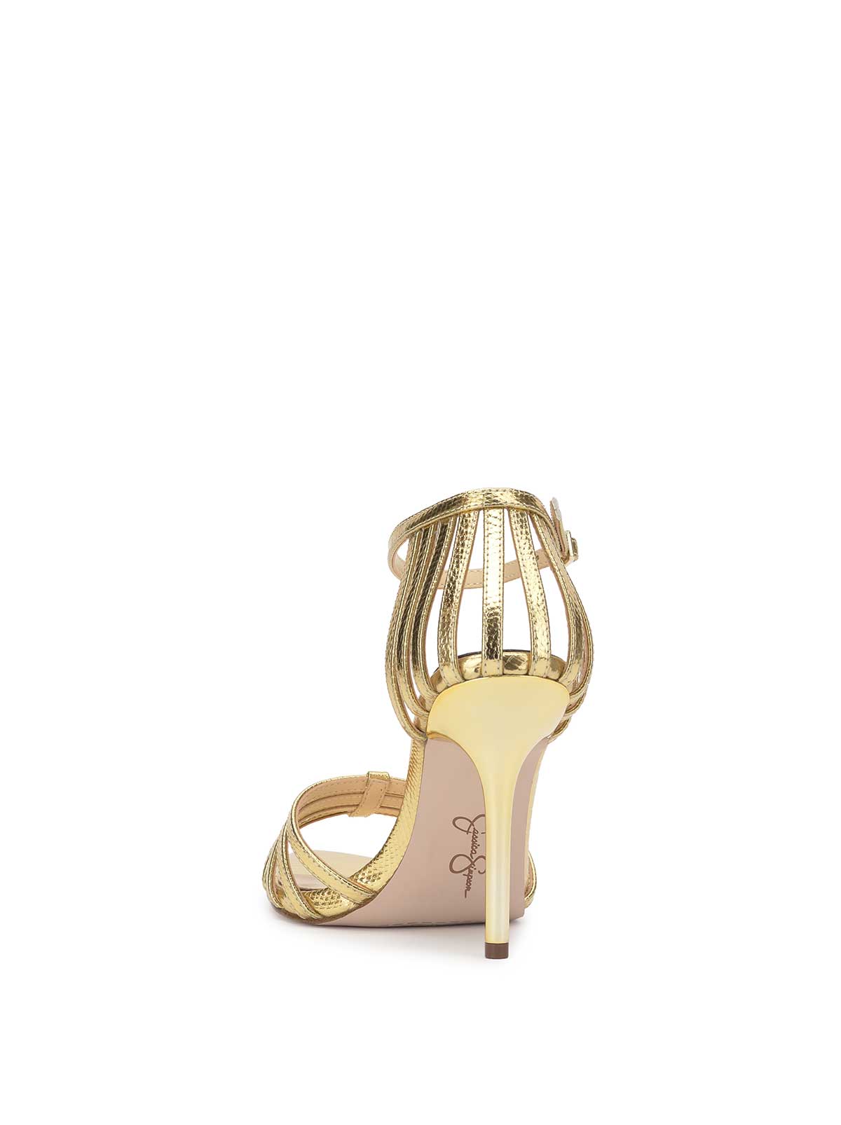 Women Nuvire High Heel - Gold | Jessica Simpson