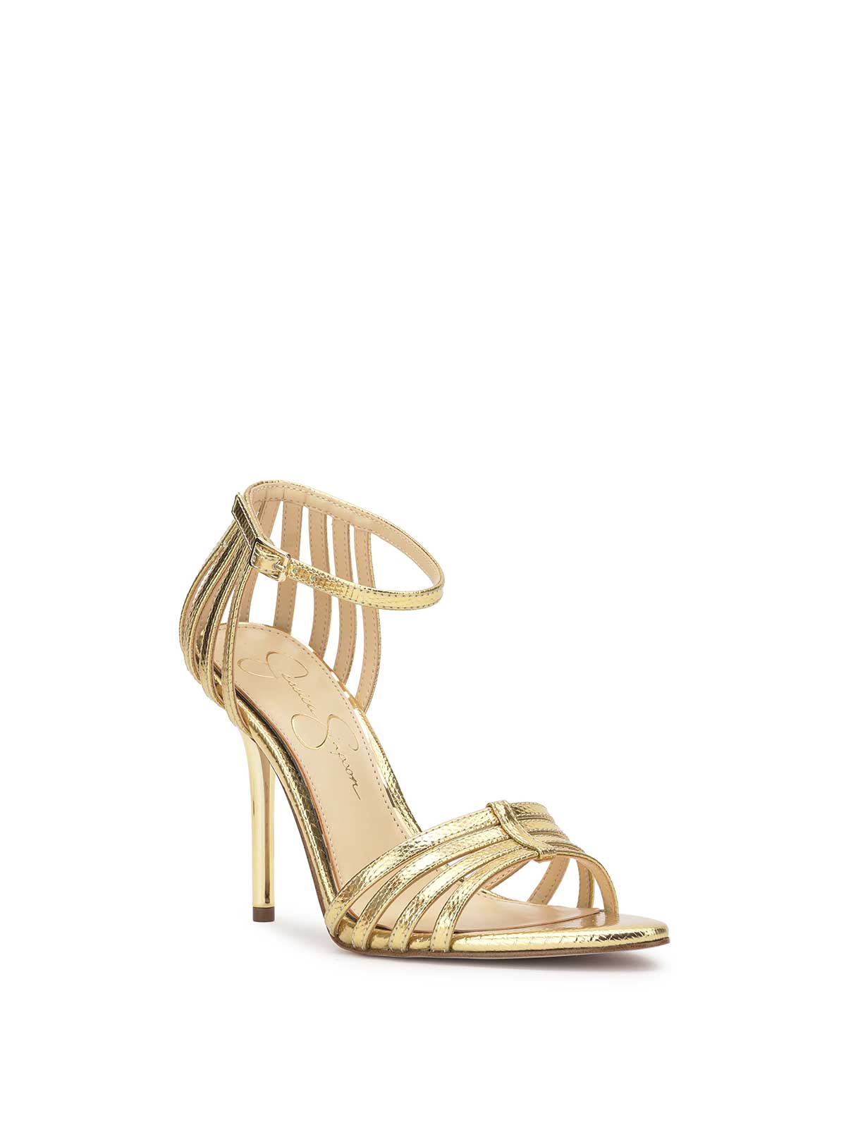 Women Nuvire High Heel - Gold | Jessica Simpson