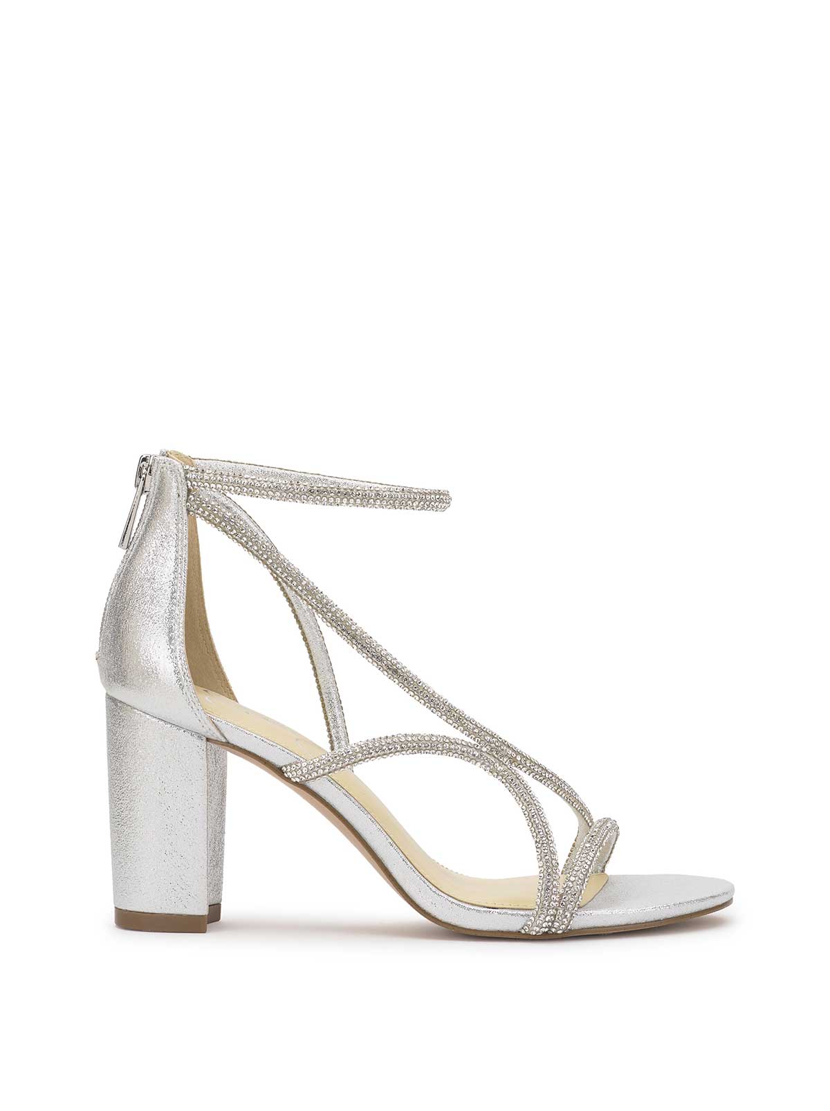 Women Shiny High Heel - Silver | Jessica Simpson
