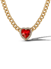 Accessories Red Heart Necklace | Jessica Simpson