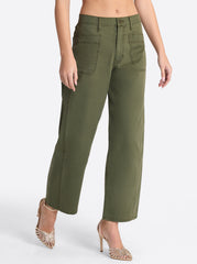 Women Relaxed Barrel Jeans - Forest Night | Jessica Simpson
