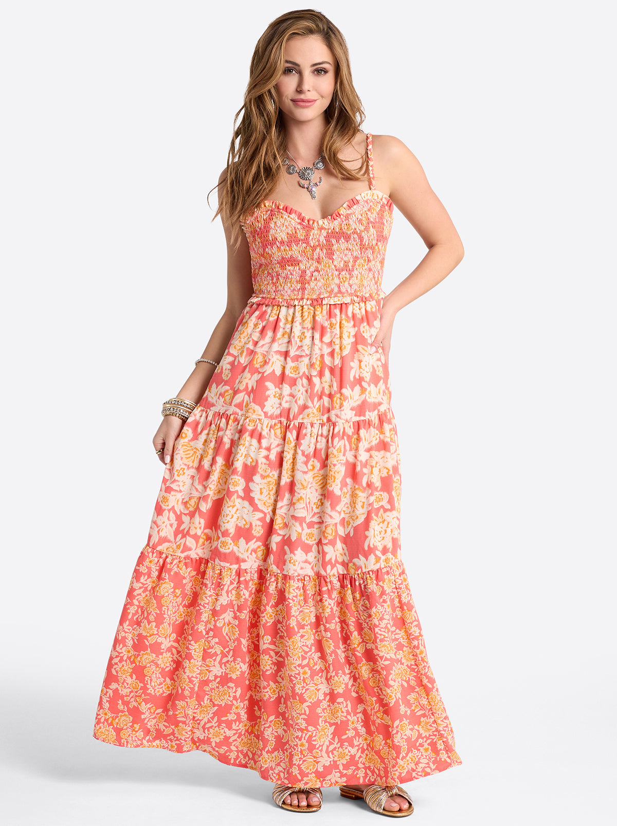 Women Bronte Dress - Dubarry Prairie Clusters | Jessica Simpson