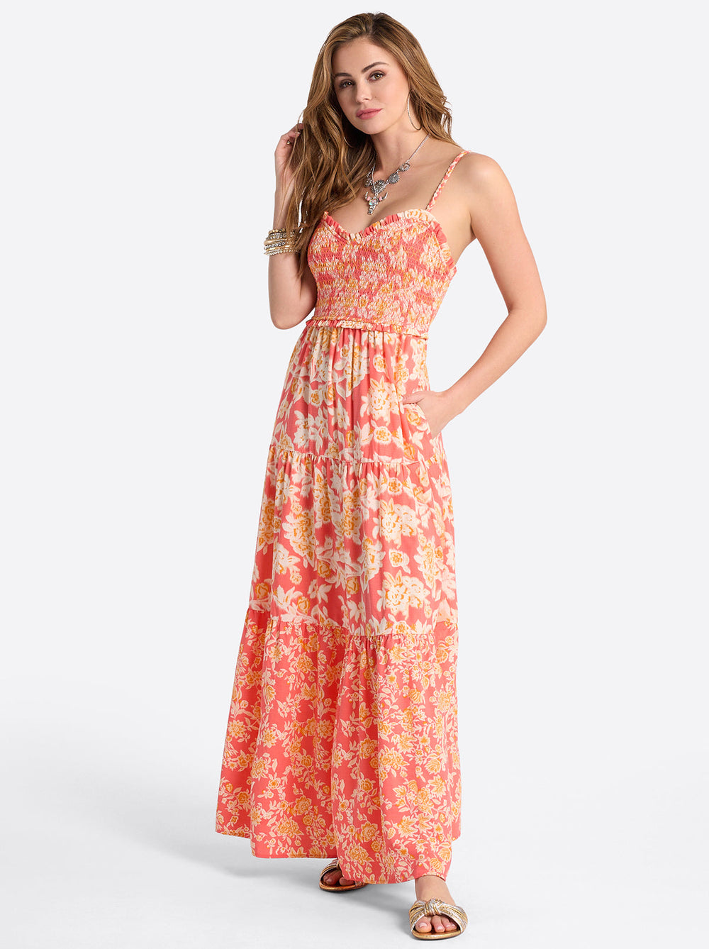 Women Bronte Dress - Dubarry Prairie Clusters | Jessica Simpson