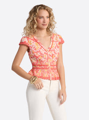 Women Alessia Blouse - Dubarry Prairie Clusters | Jessica Simpson