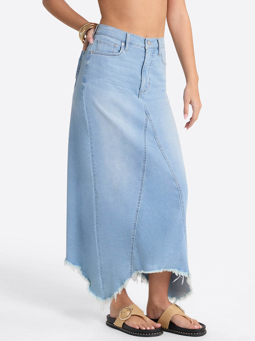 Women Della Maxi Skirt - Mystic Breeze | Jessica Simpson