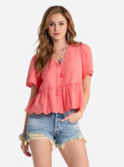 Women Raquelle Blouse - Dubarry | Jessica Simpson