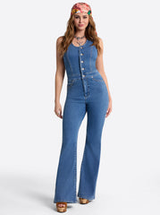 Women Flare Jumpsuit - Whispered | Jessica Simpson