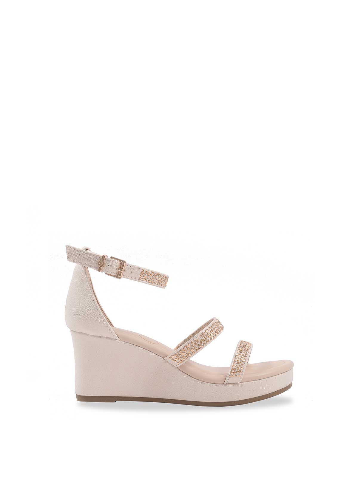 Women Little Girls' Asha Karli Wedge - Gold | Jessica Simpson