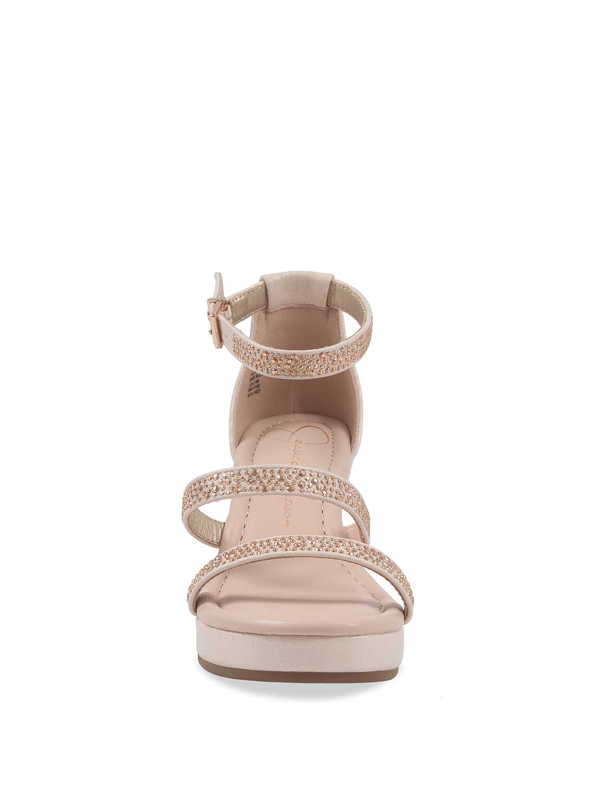 Women Little Girls' Asha Karli Wedge - Gold | Jessica Simpson