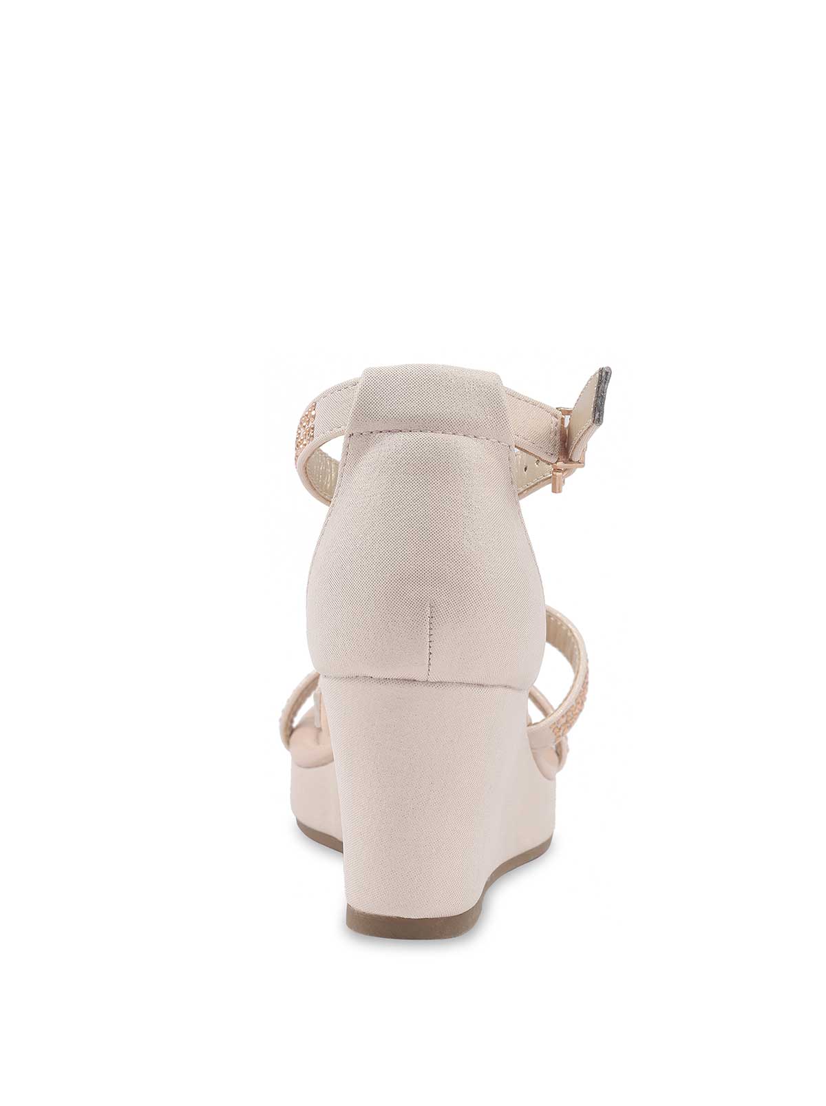 Women Little Girls' Asha Karli Wedge - Gold | Jessica Simpson