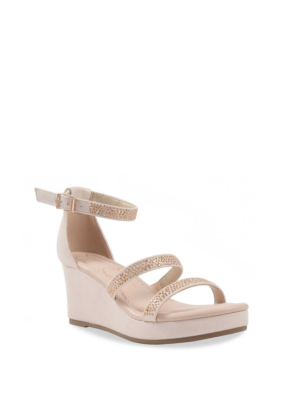 Women Little Girls' Asha Karli Wedge - Gold | Jessica Simpson