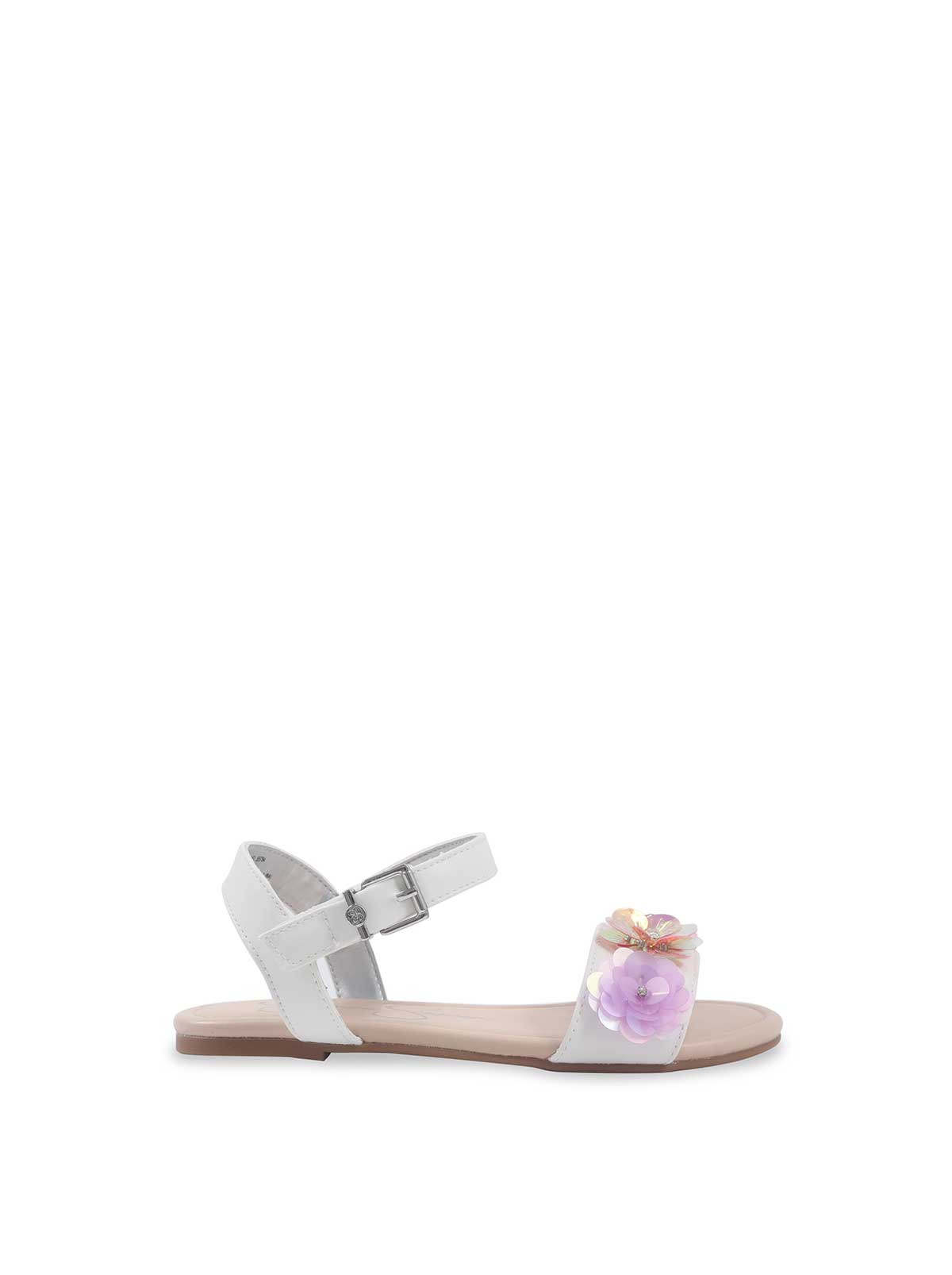 Women Little Girls' Rachel Gani Flat - White | Jessica Simpson