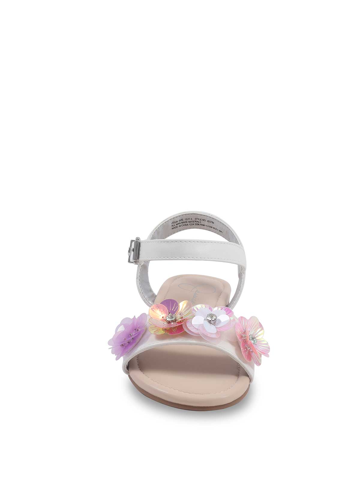 Women Little Girls' Rachel Gani Flat - White | Jessica Simpson