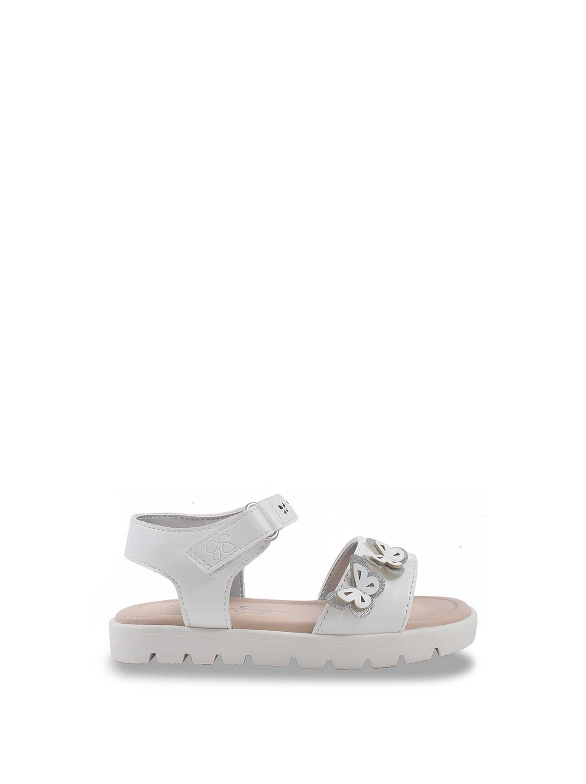 Women Toddler Tia Heather Sandals - White & Silver | Jessica Simpson