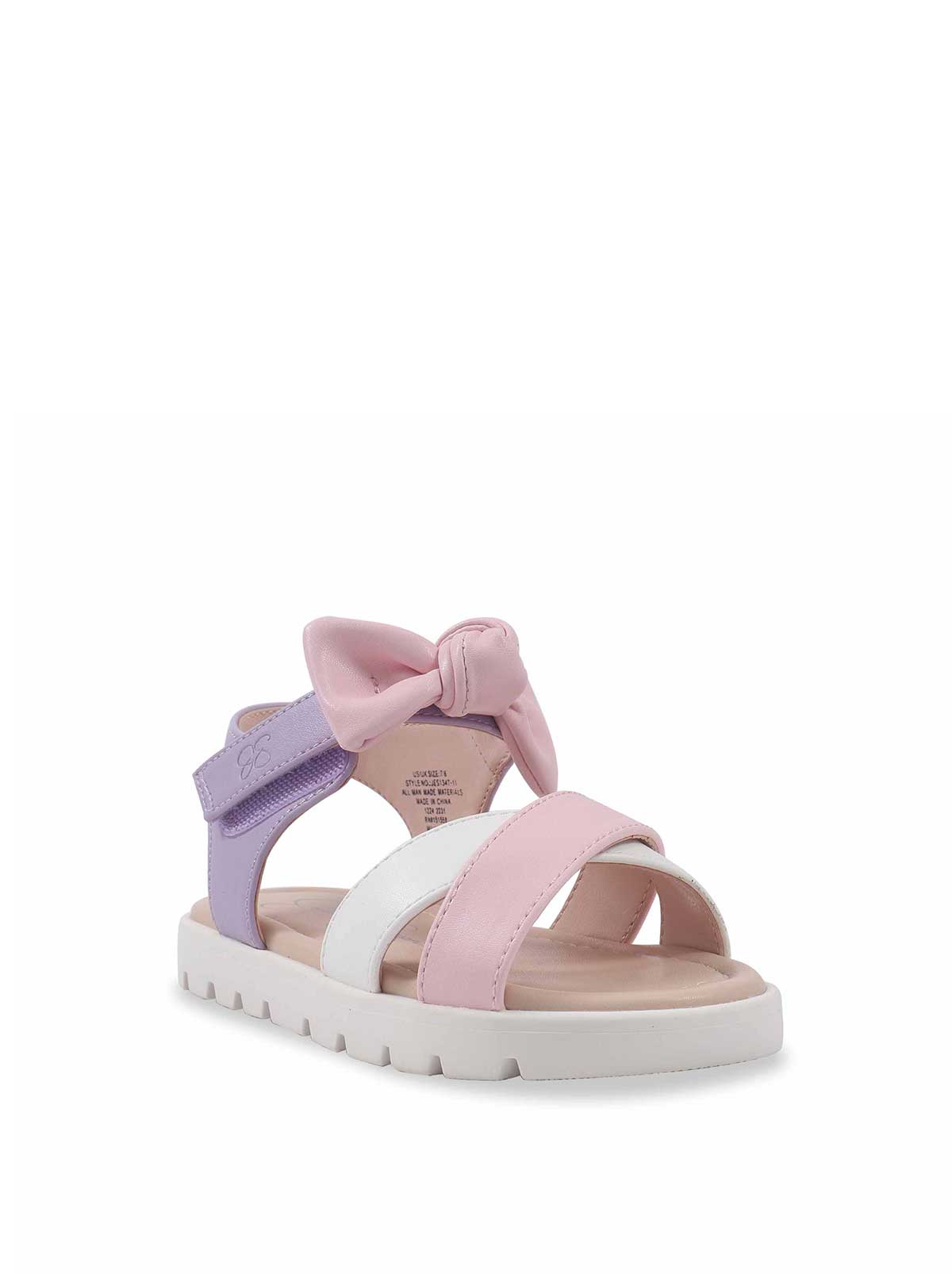 Women Toddler Tia Cross Sandals - Pink & Purple | Jessica Simpson