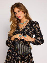 Accessories Ellie Shoulder Handbag - Meteorite | Jessica Simpson