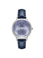 Accessories Faceted Glass Watch - Navy | Jessica Simpson