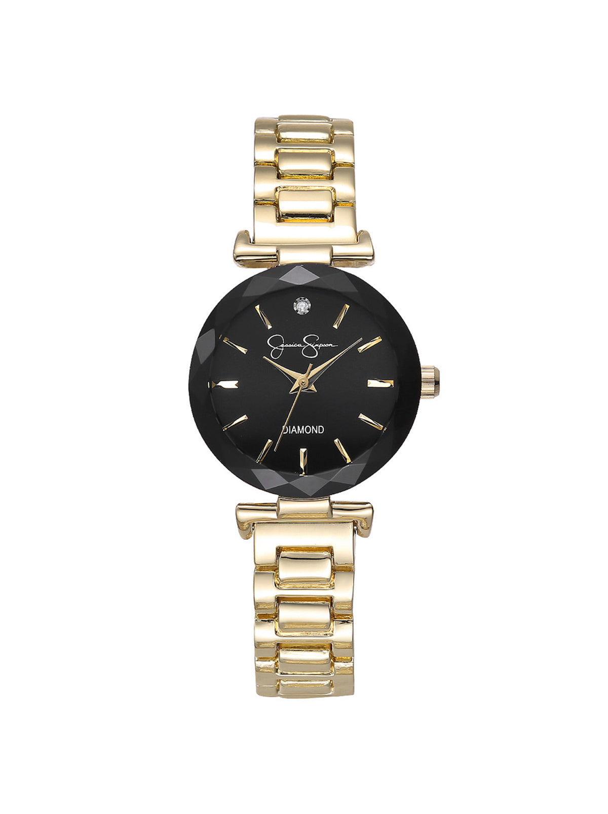 Accessories Diamond Dial Bracelet Watch - Gold | Jessica Simpson