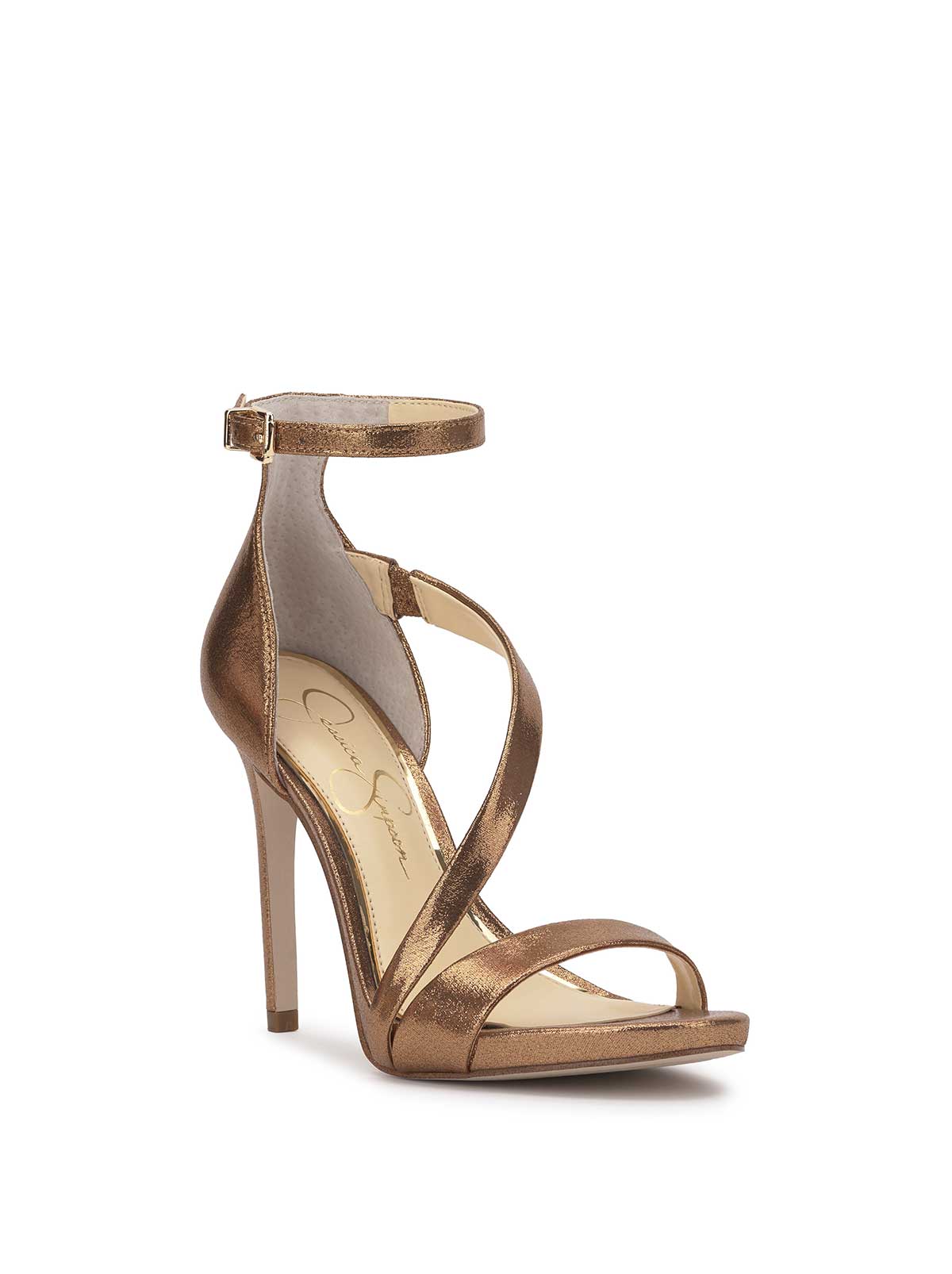 Women Rayli High Heel Sandal - Bronze | Jessica Simpson