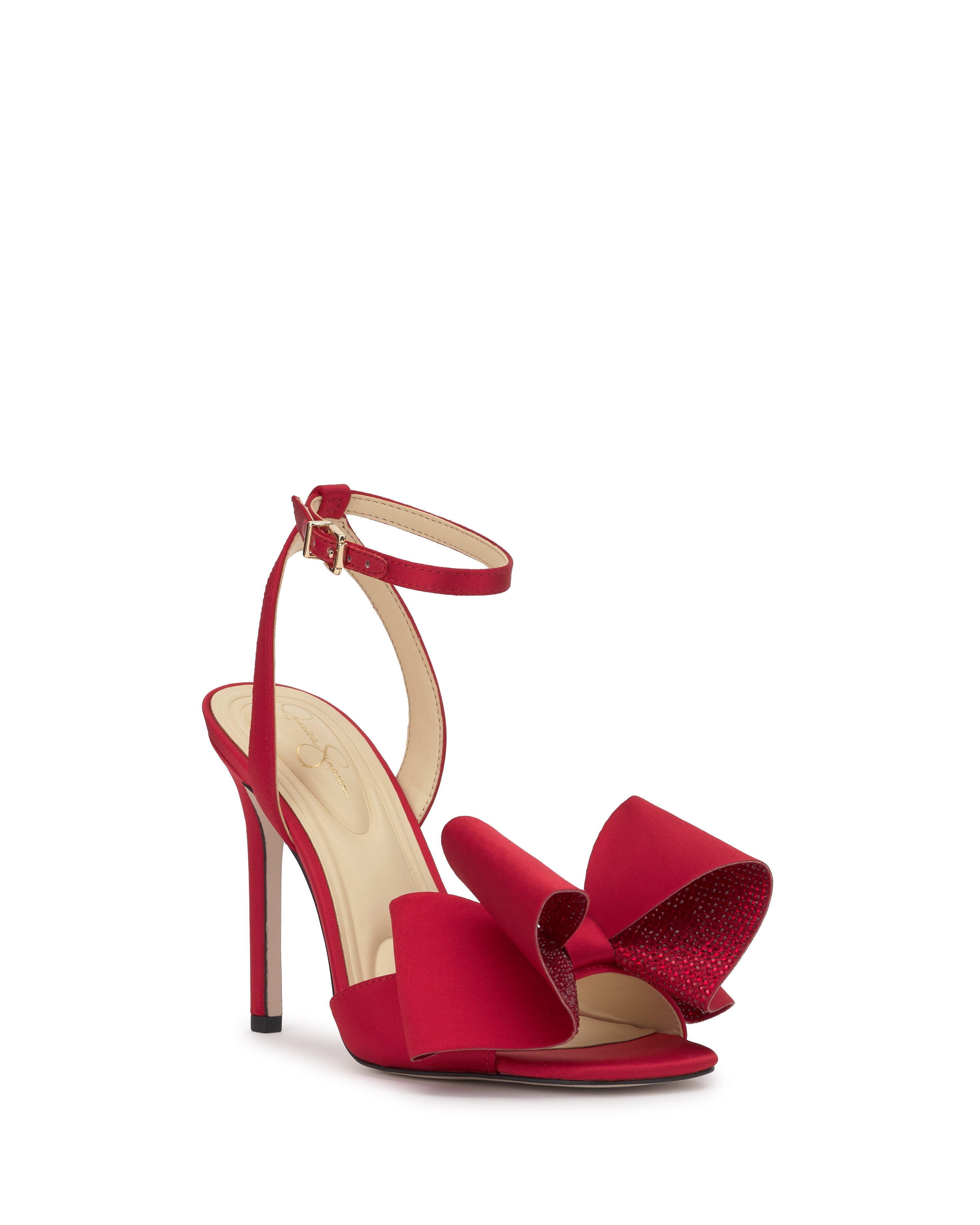 Women Olivine High Heel - Sparkle Red Muse | Jessica Simpson